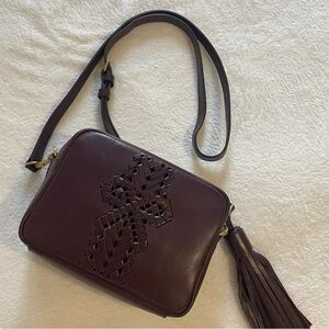 Anya Hindmarch Dark Brown Crossbody Bag